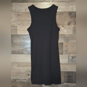 a new day Black Sleeveless Mini Dress